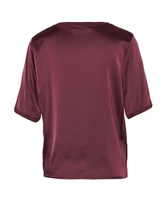 Dames T-shirt bordeaux