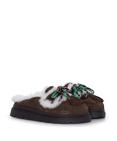 NOVA dames clogs bruin