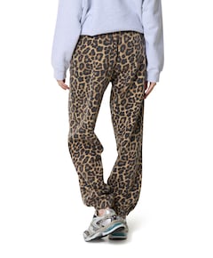 Karter jogger framed monogram dames broek bruin