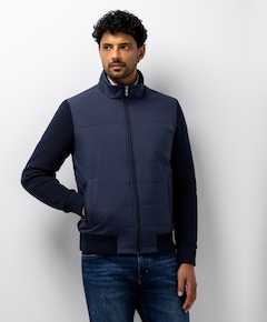 Heren vest blauw