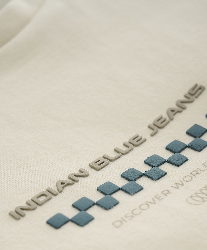 Jongens t-shirt beige