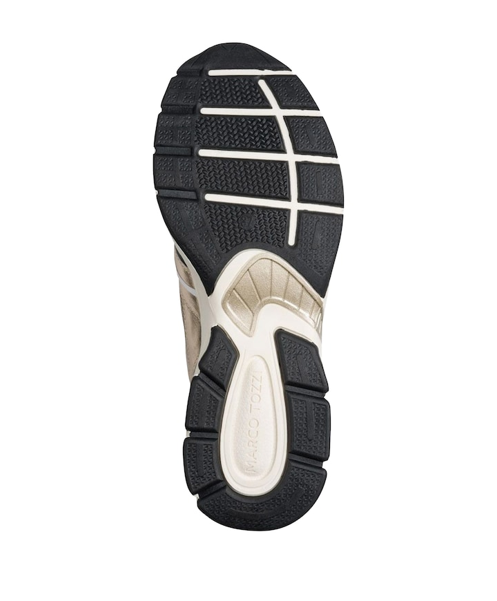 Women Lace-up dames sneakers goud