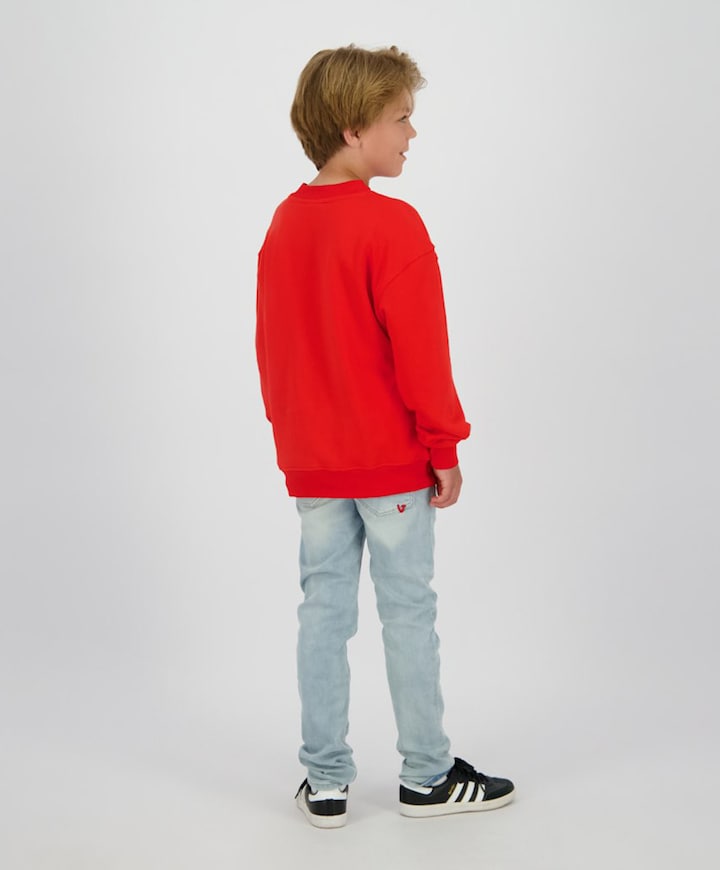 Jongens sweater rood