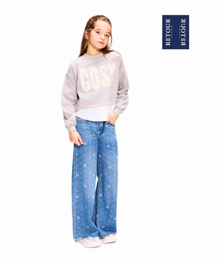 Indy meisjes jeans blauw