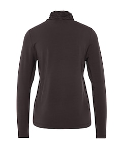 Dames longsleeve bruin