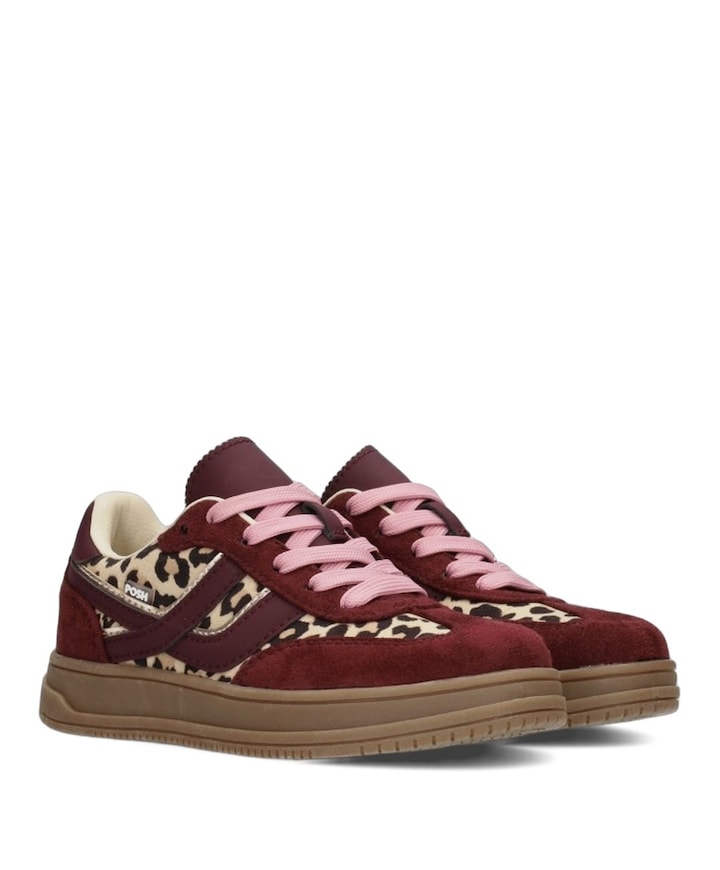 meisjes sneakers bordeaux
