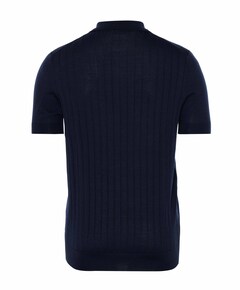 Heren polo blauw