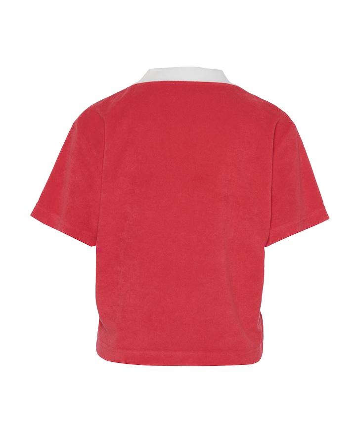 Dames polo rood
