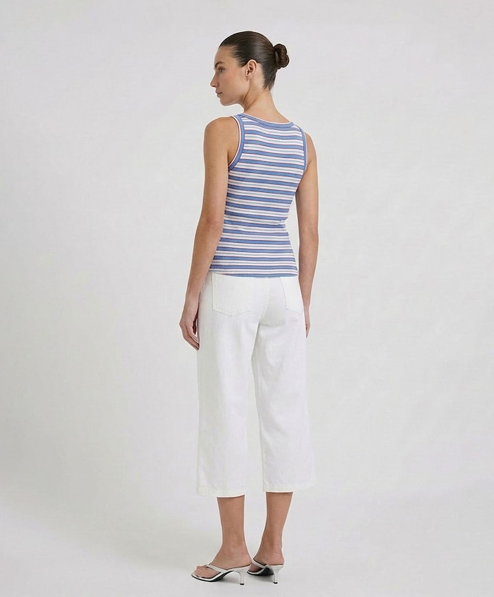 Dames top blauw