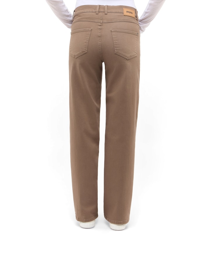 Lara dames jeans beige