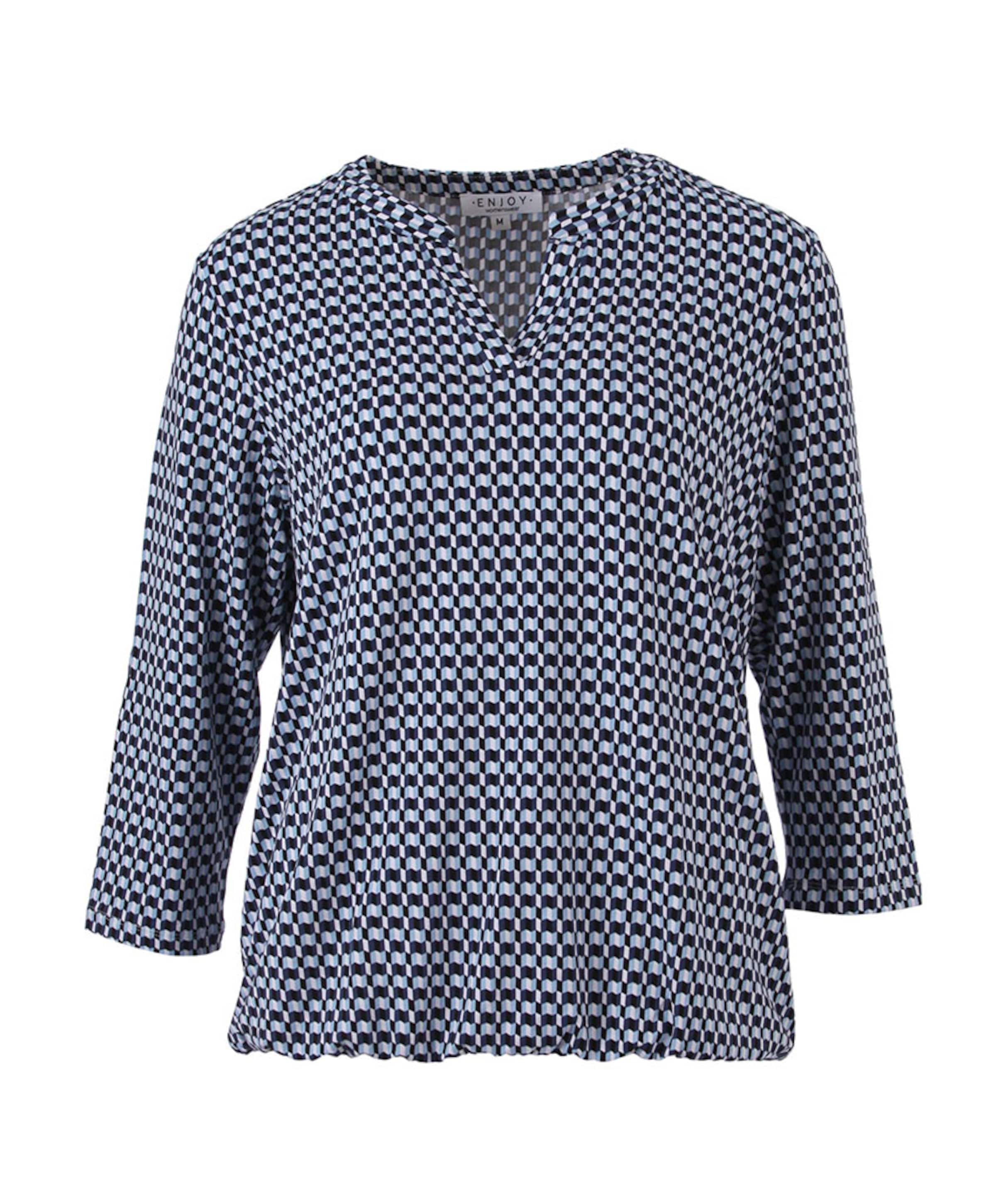 Dames blouse blauw