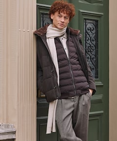 Heren jas bruin