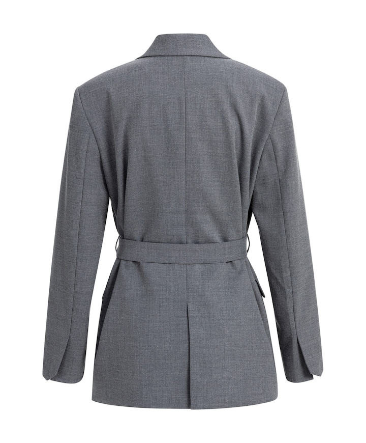 Dames blazer grijs