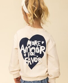 Meisjes sweater ecru