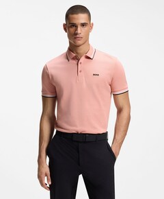Heren polo roze