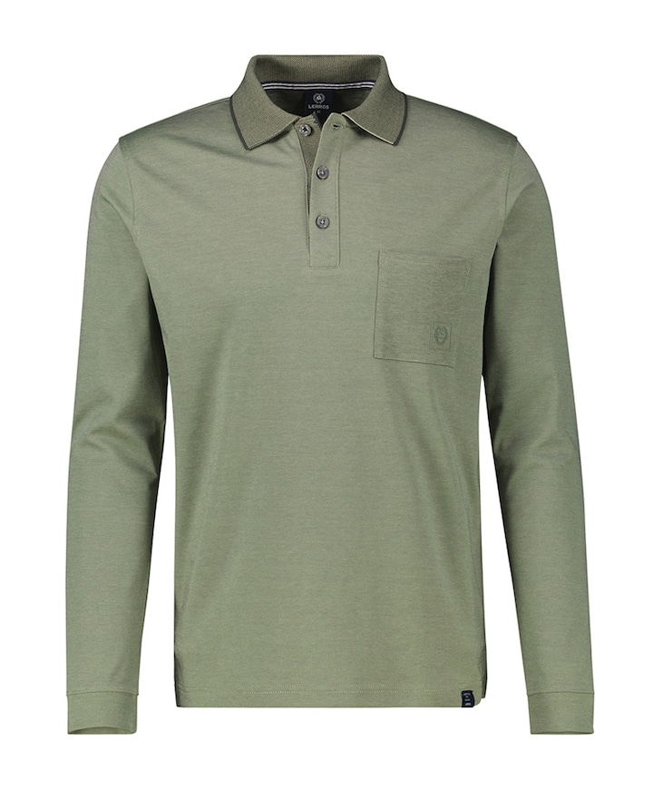 Heren polo groen
