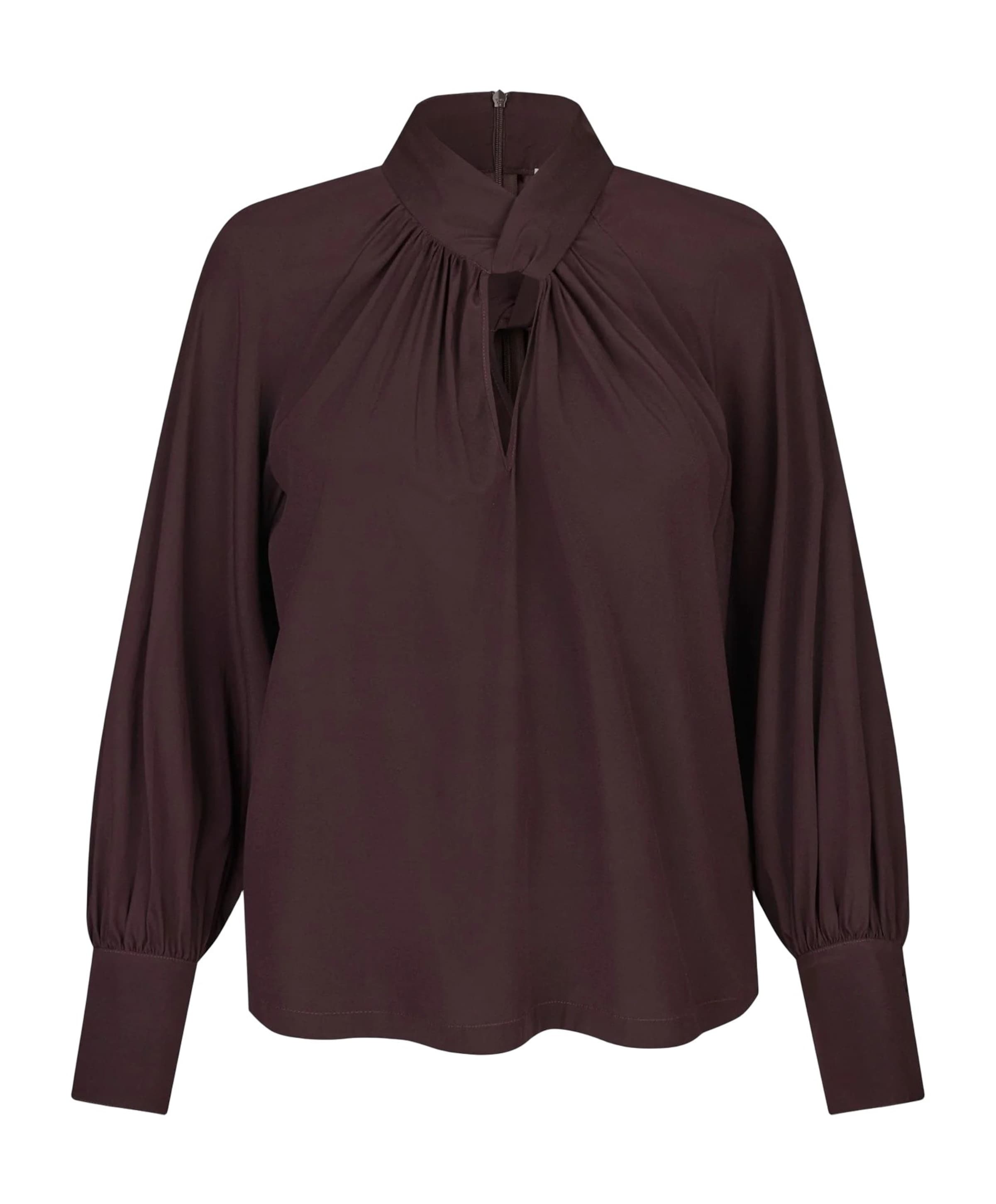 Dames blouse bordeaux