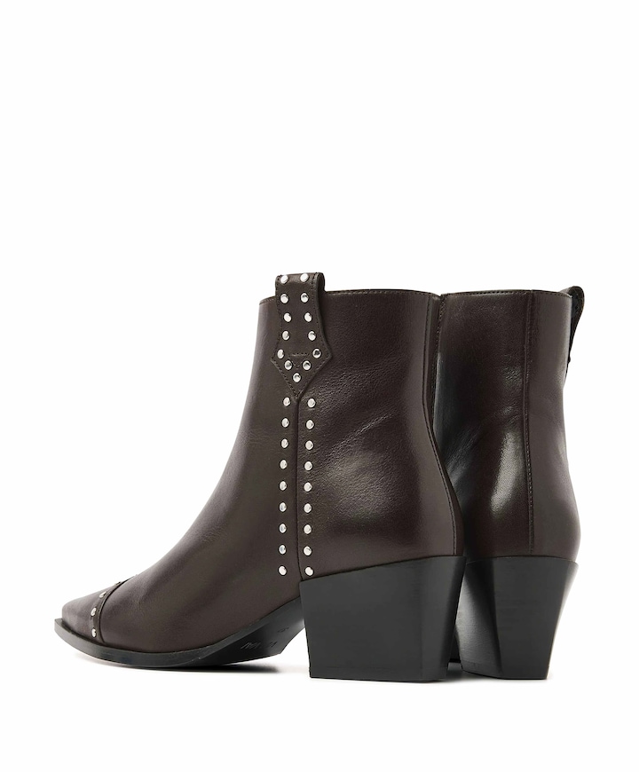 Kate Brandy dames enkellaarzen bruin