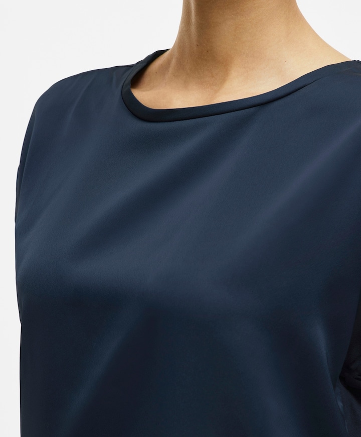Top blauw
