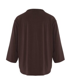 Dames longsleeve bruin