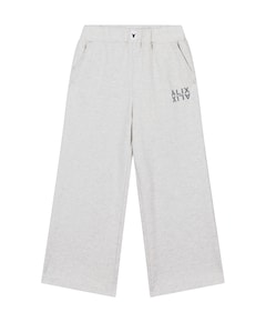 Wide leg meisjes broek grijs