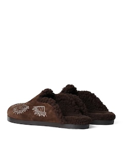 Mule Bohemian dames clogs bruin
