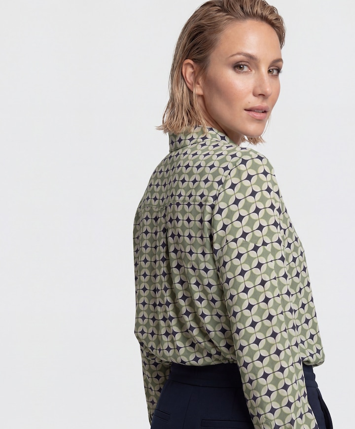 Dames blouse groen