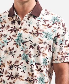 Heren polo blauw