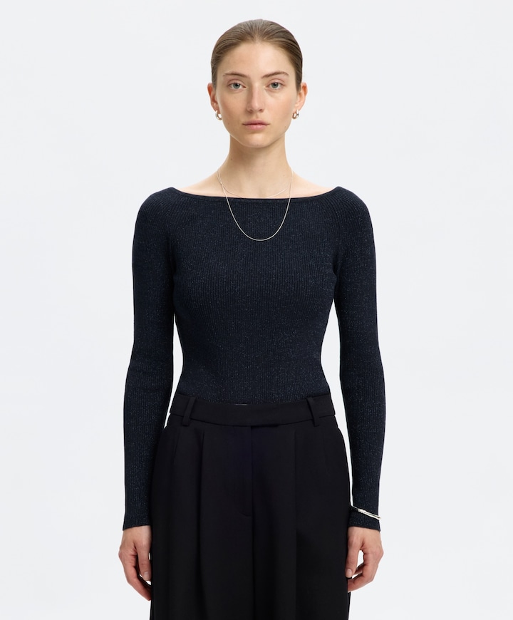 Dames trui blauw