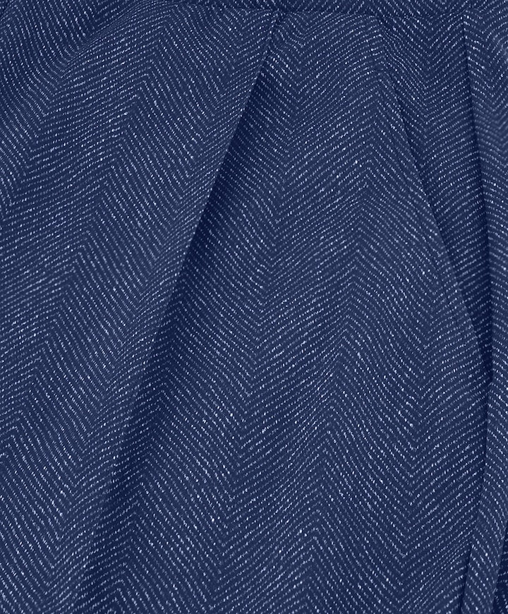 Otis herringbone broek blauw
