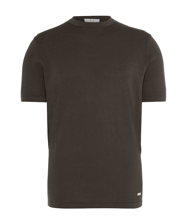Heren T-shirt bruin