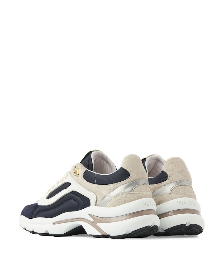 Vesper Macey dames sneakers blauw