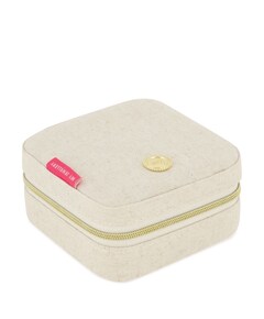 Dames jewellery box beige