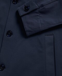 Heren overshirt blauw