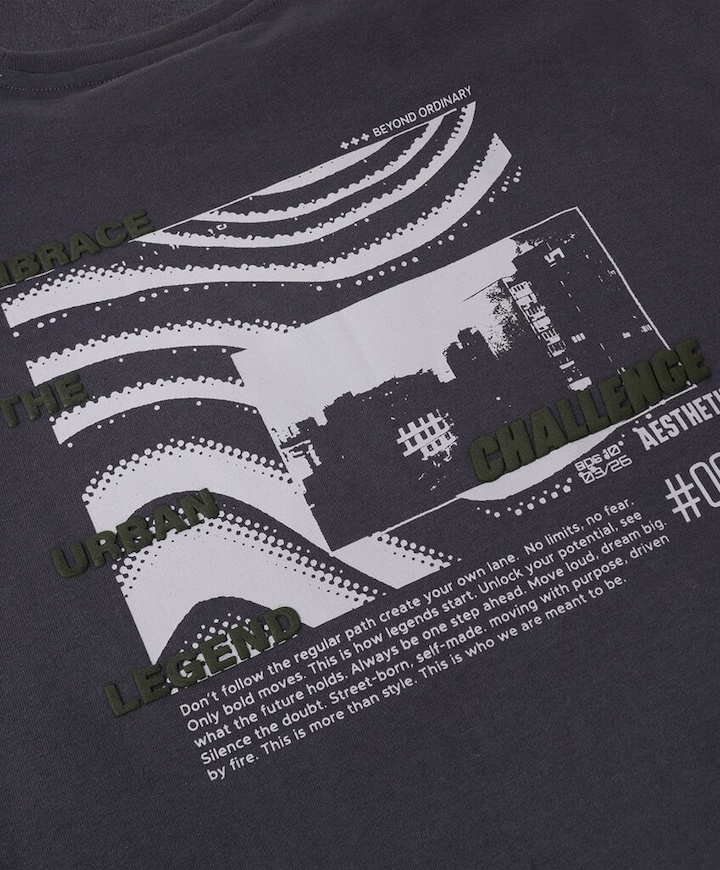 Jongens T-shirt paars