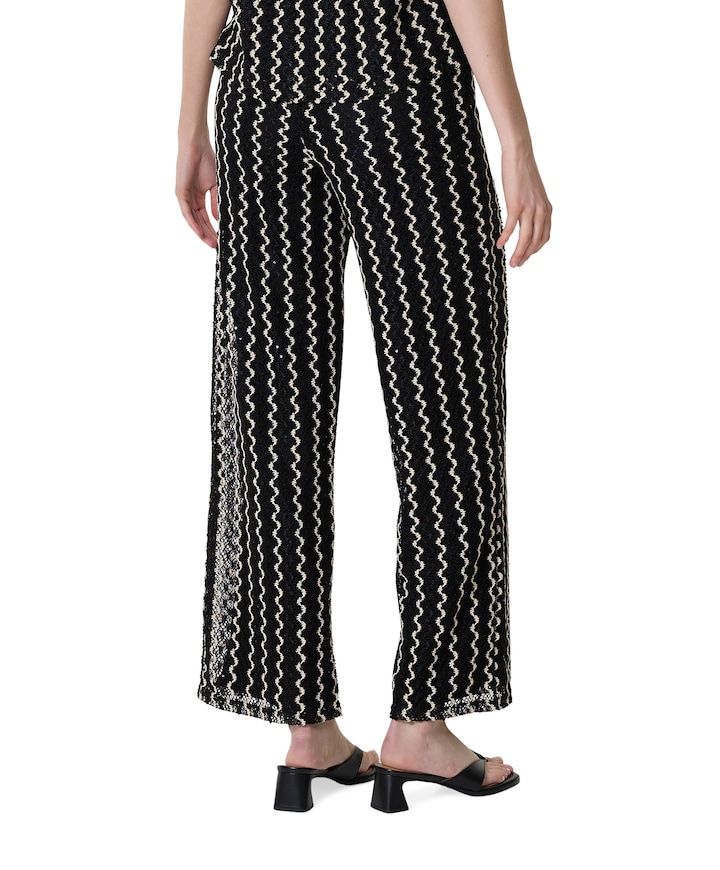 VIELLEN NEW HW WIDE FIT dames broek zwart