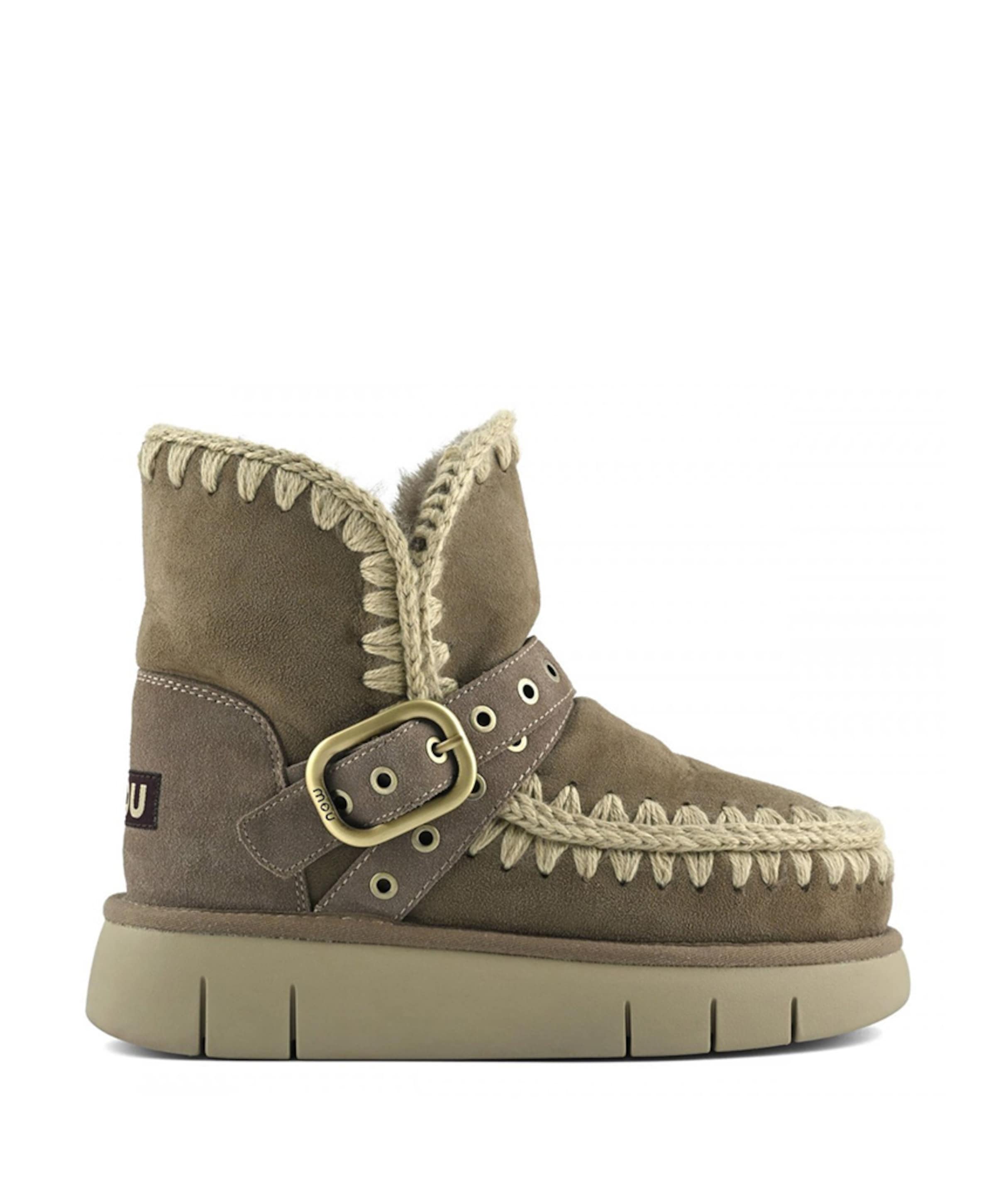 Bounce enkellaarzen grijs