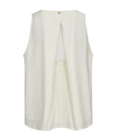 Dames top ecru