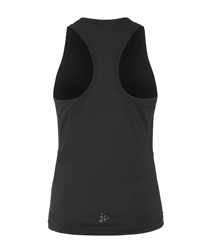 Dames singlet zwart