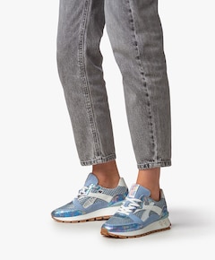 dames sneakers blauw