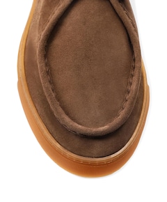 heren moccasins bruin