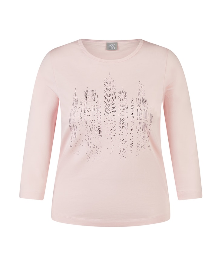 Dames longsleeve roze