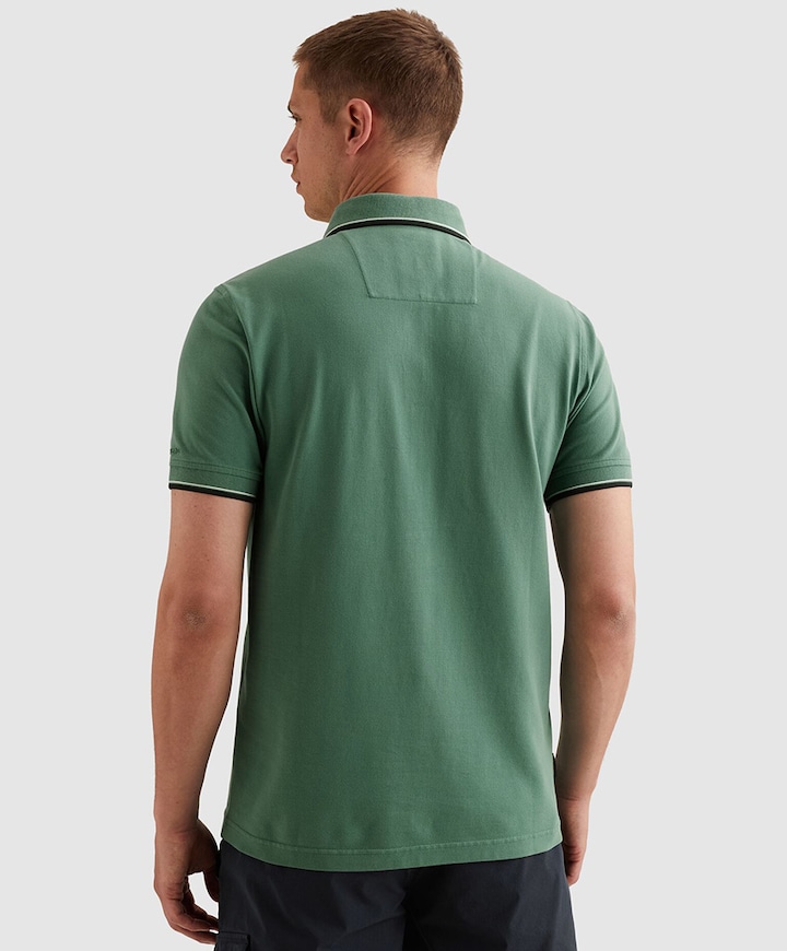 Heren polo groen