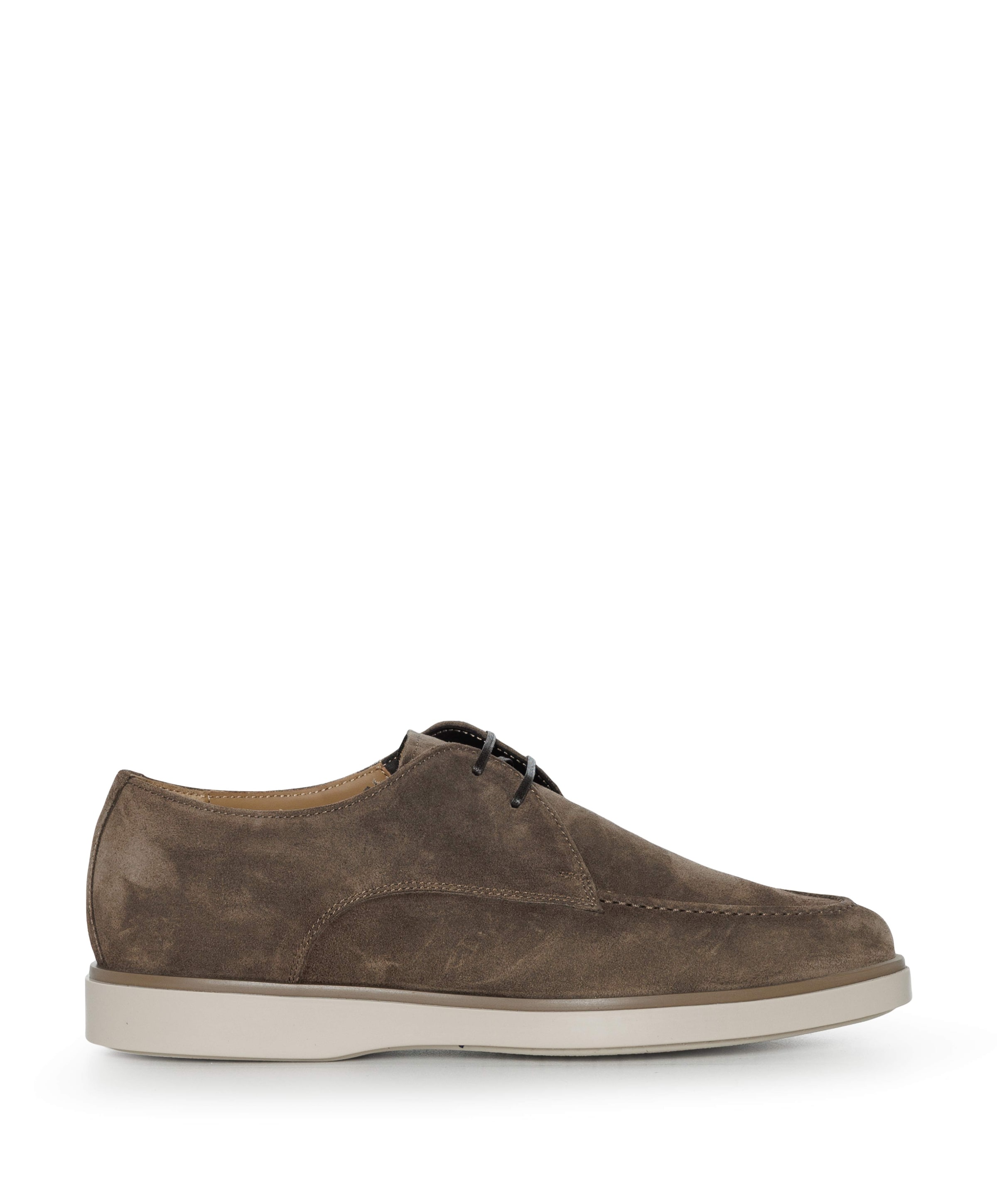 heren veterschoenen beige