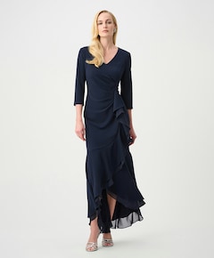 Dames jurk blauw