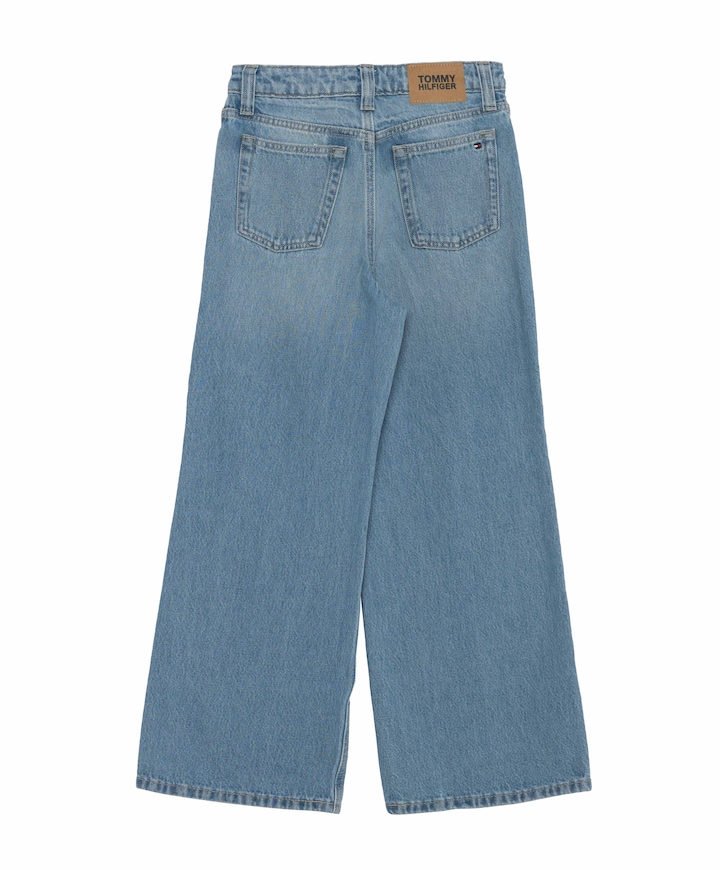 MABEL WIDE LEG LIGHT JEANS meisjes jeans blauw