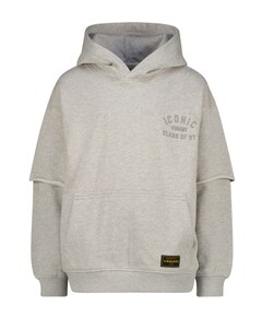 Jongens hoodie grijs