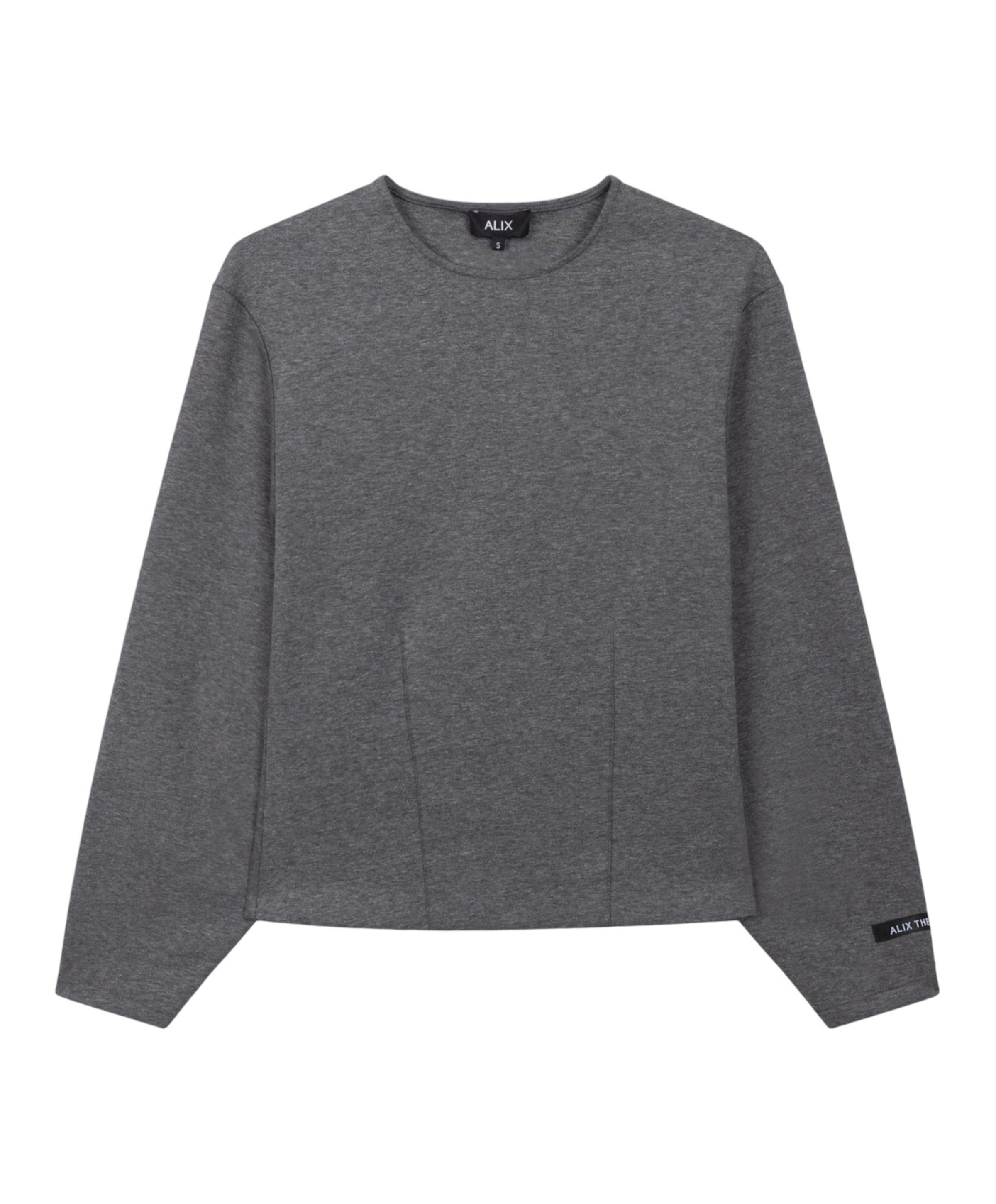 Dames top grijs