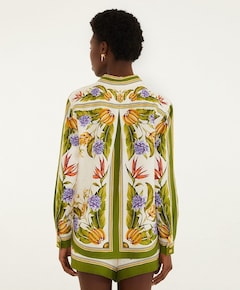 Dames blouse groen