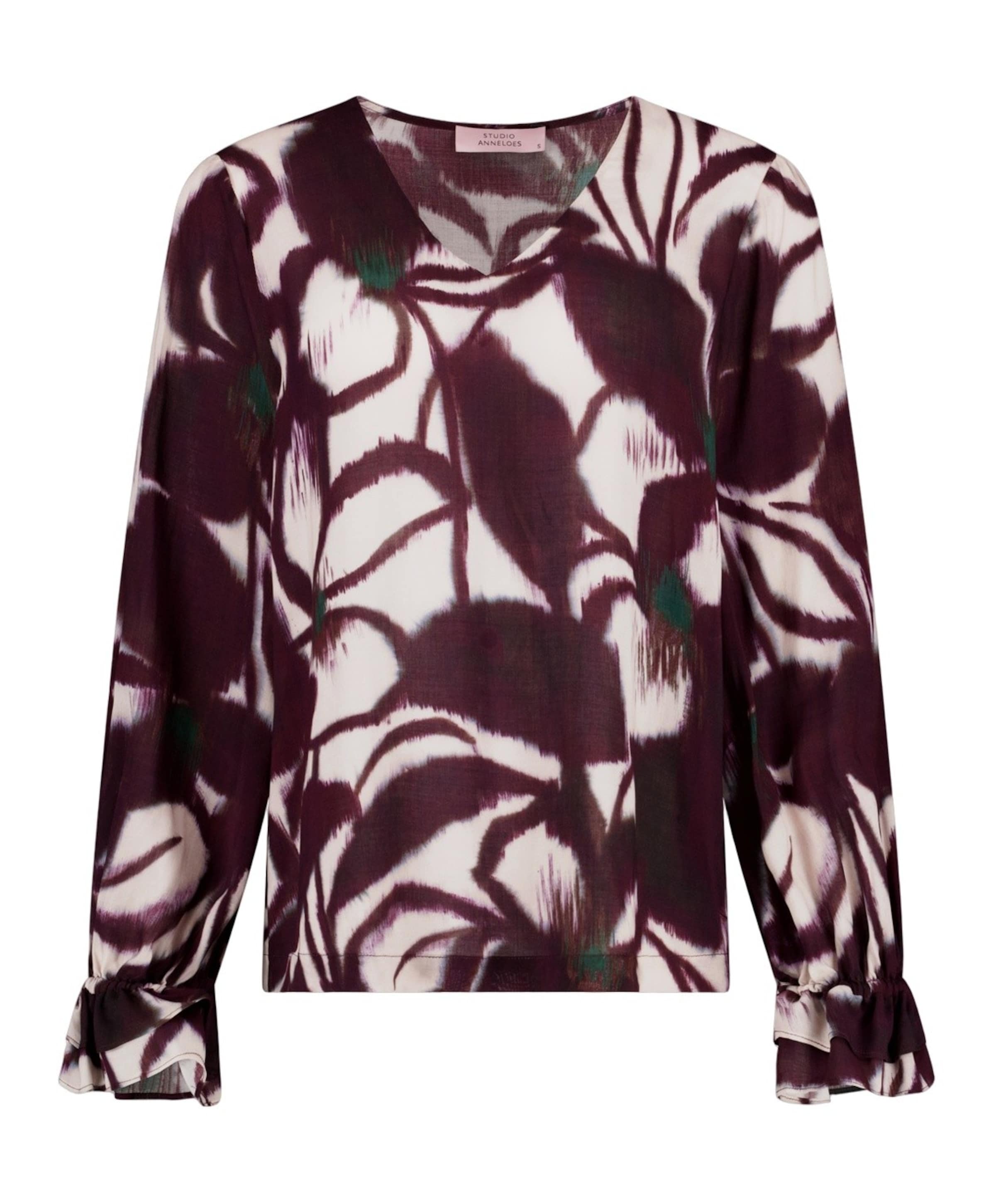 Dames blouse paars